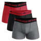 set of 3 men's boxer shorts, basic black &