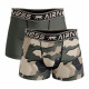 set of 2 men's boxer shorts, pack Camouflage