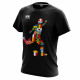 T-Shirt Mann, schwarze Weltmeisterschaft
