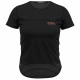 T-Shirt Frau, schwarze Elektra