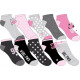 set of 10 children's short socks, 5 patterns