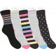 set of 5 children's socks, colors