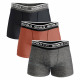 set of 3 children's boxer shorts, ginger