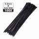 Cable ties 4.8 x 430 mm 100 pieces black