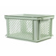 Bicycle crate plastic 40 x 30 x 22 cm green