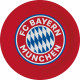 FC Bayern München Pappteller 8 Stück 23 cm
