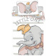 Biancheria da letto per bambini Disney Dumbo 100 ×