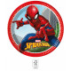 Spiderman Crime Fighter, Pókember papírtányér 8 db