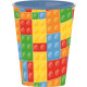 Briques, LEGO verre à motifs, plastique 260 ml