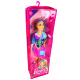 Mattel Barbie Poupée de fashionistas, robe colorée