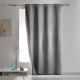 cortina con ojales, gris 140 x 260 cm, apagón
