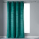 cortina con ojales, verde, 140x240x0,2, terciopelo