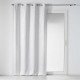 cortina con ojales, blanco, 140x240x0.2, apagón