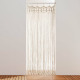 cortina con trabillas, 90 x 200 cm, algodón + part
