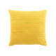 Funda de almohada, amarilla, 40 x 40 cm, algodón t