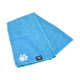 serviette de bain, microfibre 50*90cm bleu