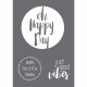 Template Happy Day A4,