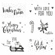 Clear Stamps - Christmas Greetings, 1 Bogen