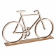 Bicicletta di legno, in piedi, FSC 100%, 1 pezzo