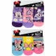 Minnie Mouse 3 csomagos Sneaker zokni - sárga/lila