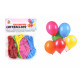 Luftballons bunt, 10er Pack, ø22cm, 5 Farben sorti