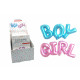 Foil Balloon 'Baby' Boy / Girl, 2 Designs,