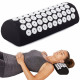 Pillow for acupressure massage spine pain relaxati