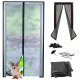 Mosquito net on the door with a magnet 210x100 mes