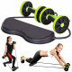 Muscle training device, rubber dumbbell expander
