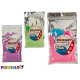 bag of magic sand 120gr and molds assorted c