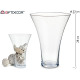 glass vase 28 cm
