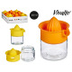 glass juicer 480ml, colors 2 times assorted