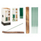 set 50 jasmine wood support incense sticks