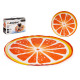 orangefarbene Haustier-Kühlmatte 60c