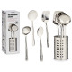 set of 4 kitchen utensils with cutlery