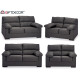 set 3 + 2 seater sofa berlin dark gray