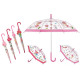 ombrello rosa per bambini assortito 4 animali