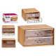 Acryl Bambus rechteckige Organizer Box