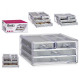 acrylic rectangular organizer box 4 ca