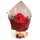 Kaufen Sie Standseifenblumenstrauß - Rot