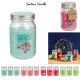 candle mason jar astro, 12- times assorted