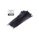 Cable ties 3.6 x 200 mm 100 pieces black