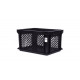 Bicycle crate plastic 40 x 30 x 22 cm black