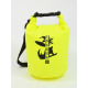 SNAQUA - 5L Dry Bag, neon sárga
