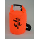 SNAQUA - 5L Dry Bag, neon narancssárga