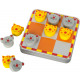 Tic Tac Toe cat and mouse, 10.5x10.5x2.5cm