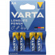 Batterie VARTA Mignon AA 4er Longlife Alkaline