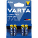 Battery Varta Micro AAA 4er High Energy Alkaline