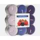Tealight scent of 18 forest fruits in block pack