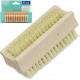 Hand brush wood 9,5cm 2 times assorted